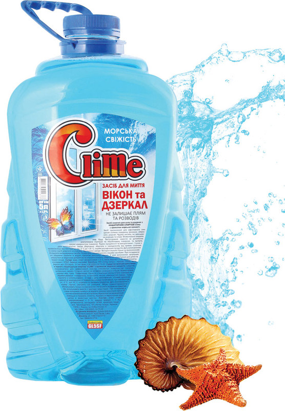 Засіб для миття скла CLIME, 5л